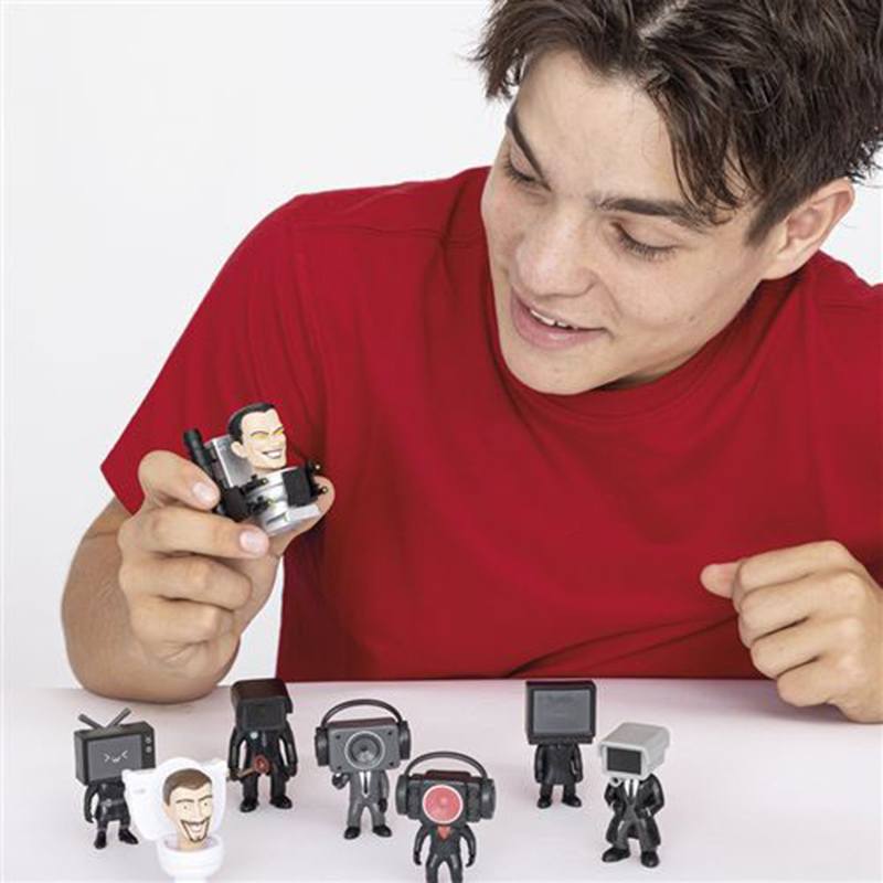 Skibidi Toilet Figura Mini Mystery 6cm - Imagen 2