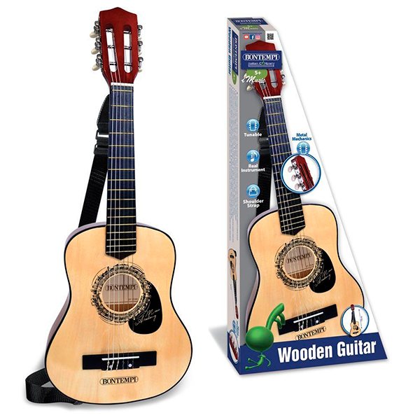 Guitarra Clássica de Madeira 75cm - Imagem 2