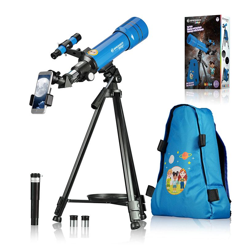 Telescopio Refractor Junior 70/400 con Mochila Azul