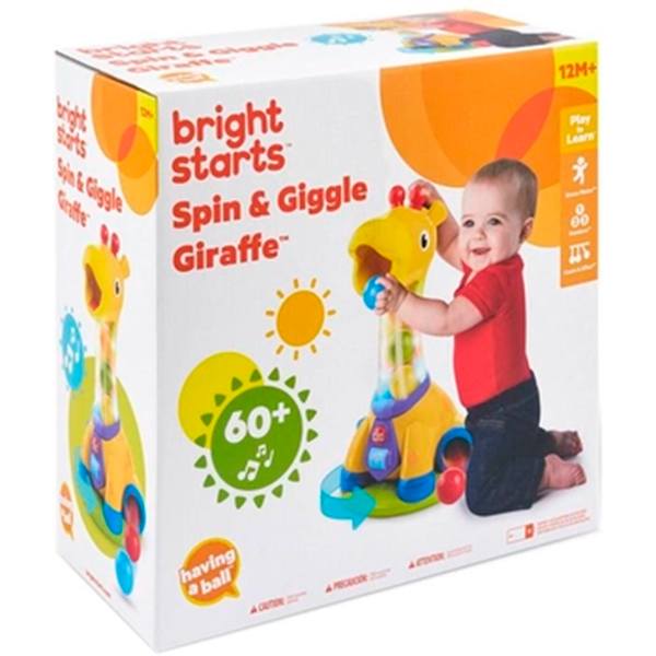 Juego de Bolas Infantiles Spin & Giggle Jirafa - Imatge 