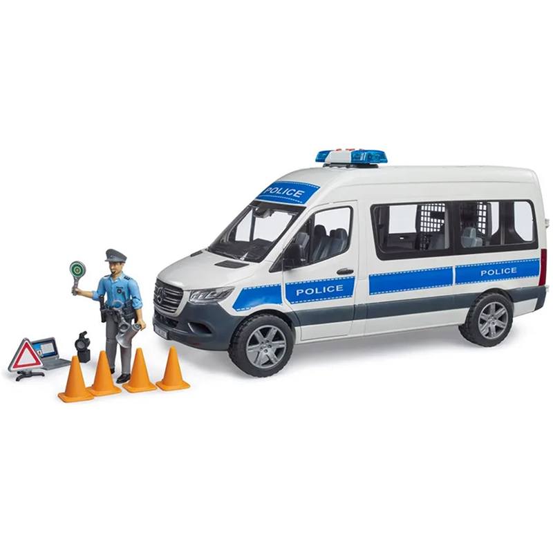 Bruder 2683 - Mercedes Benz Sprinter Furgón Policial