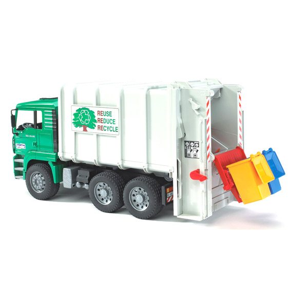 Camión de basura MAN de Reciclaje - Imagen 1