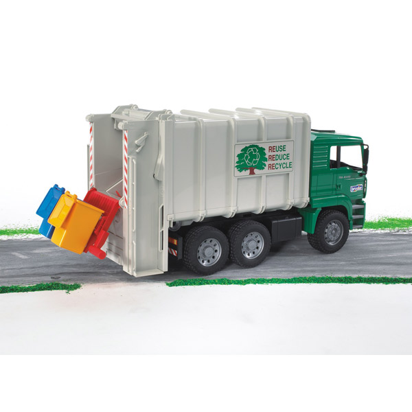 Camión de basura MAN de Reciclaje - Imagen 2