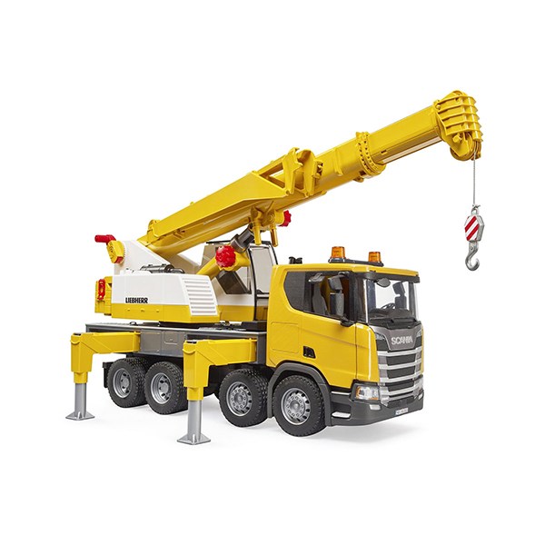 Bruder 3571 Camión Scania Super 560R Con Grúa Liebherr - Imagen 1