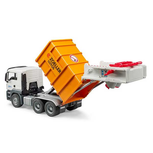 Bruder 3762 Caminhão de Lixo com Carregador Traseira MAN TGS - Imagem 2