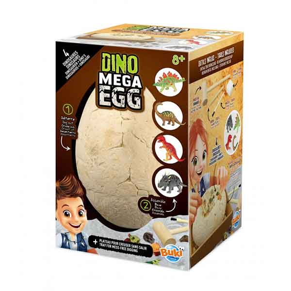 Dino Mega Huevo de Yeso - Imagen 1