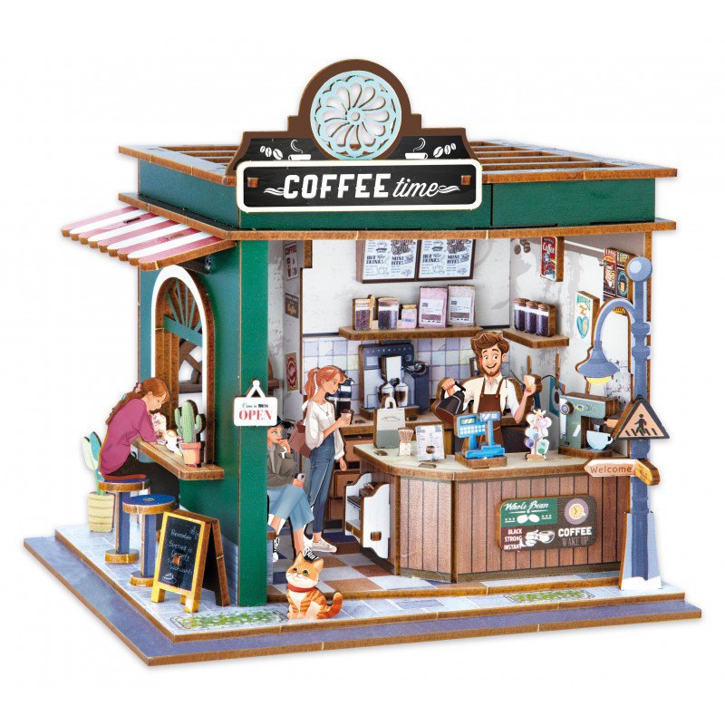Diorama Cafetería 3D - Imagen 1