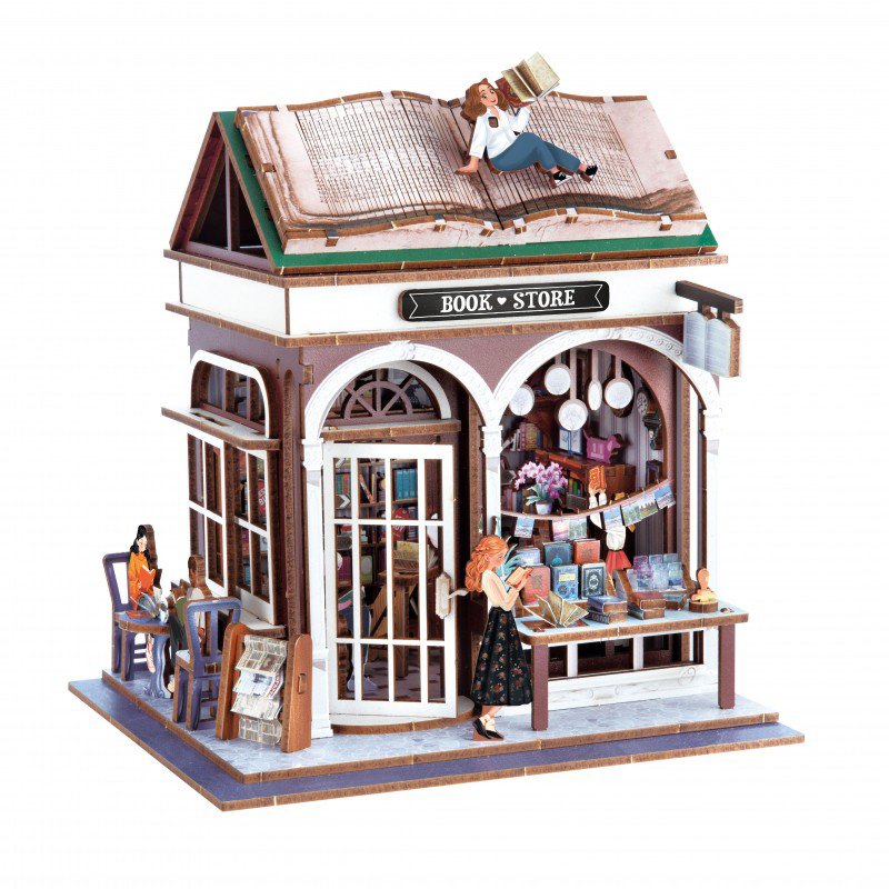 Diorama Librería 3D - Imagen 1