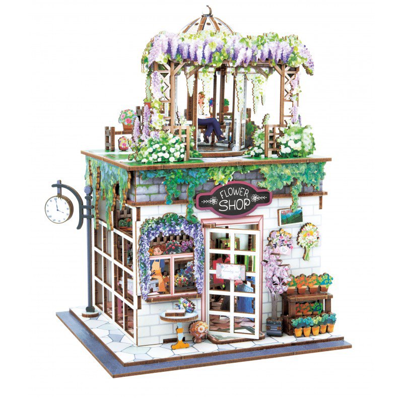 Diorama Floristería 3D - Imagen 1