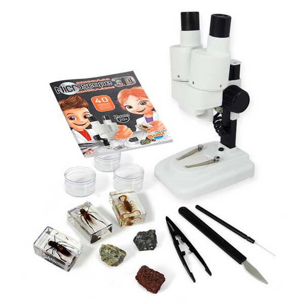 Juego Microscopio Binocular 3D - Imagen 2