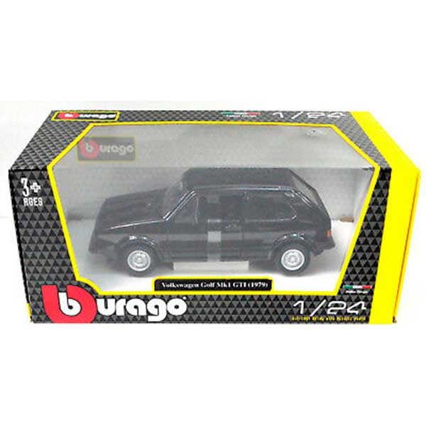 Coche a Escala VW Golf GTI Negro 1:24 - Imagen 1