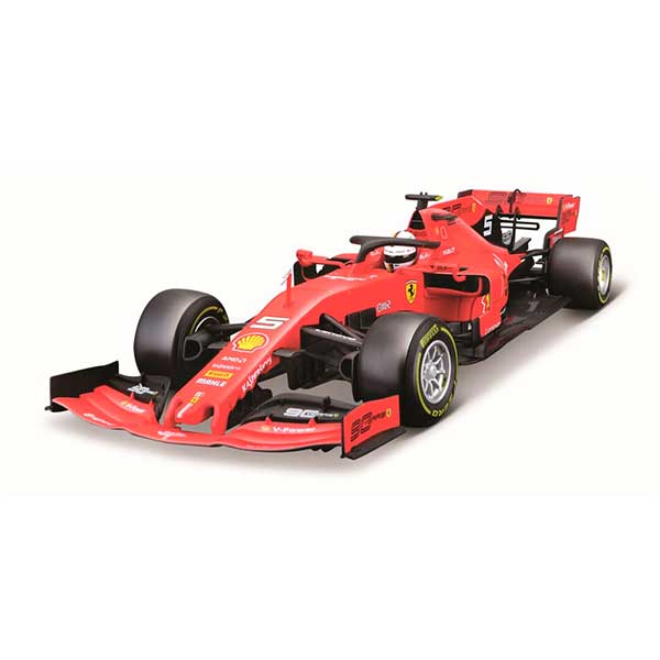 Burago Coche Ferrari Racing SF90 2019 1:18 - Imagen 1