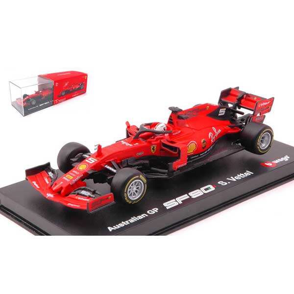 Burago Coche Ferrari Racing SF90 2019 1:18 - Imatge 1