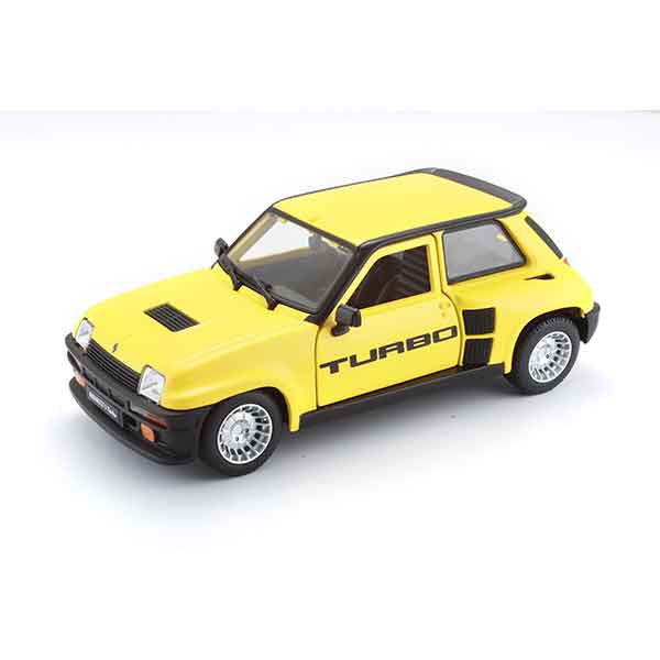 Coche Renault 5 Turbo Amarillo 1:24 - Imagen 1