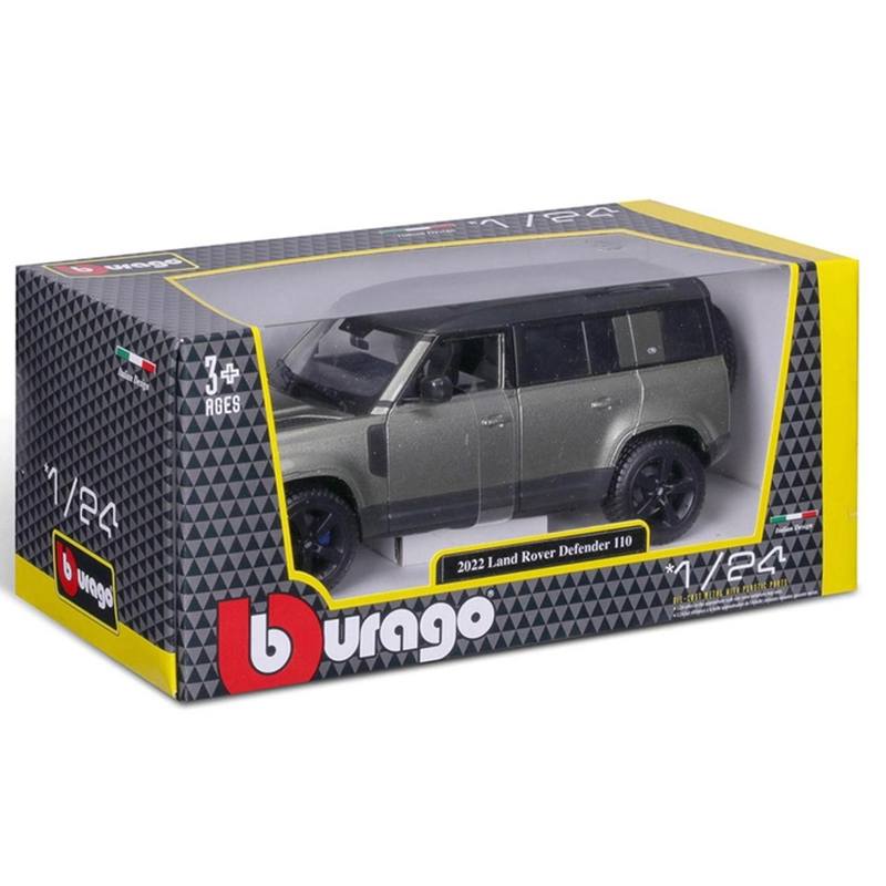 Burago Carro de Escala 2022 Land Rover Defender 110 1:24 - Imagem 1