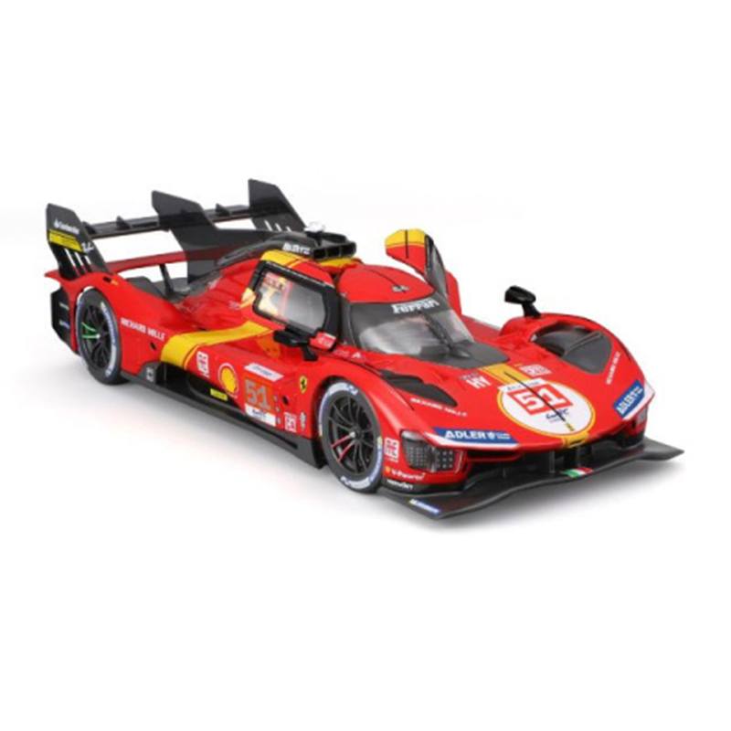 Burago Carro Ferrari Racing 499p LMH 2023 1:24