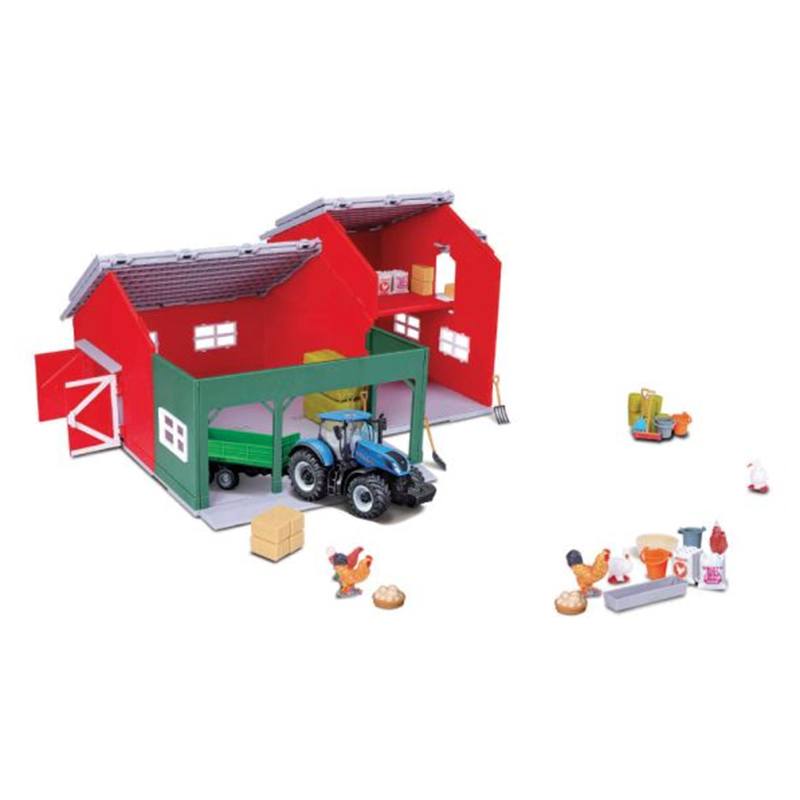 Burago Playset Granja con Tractor - Imagen 1