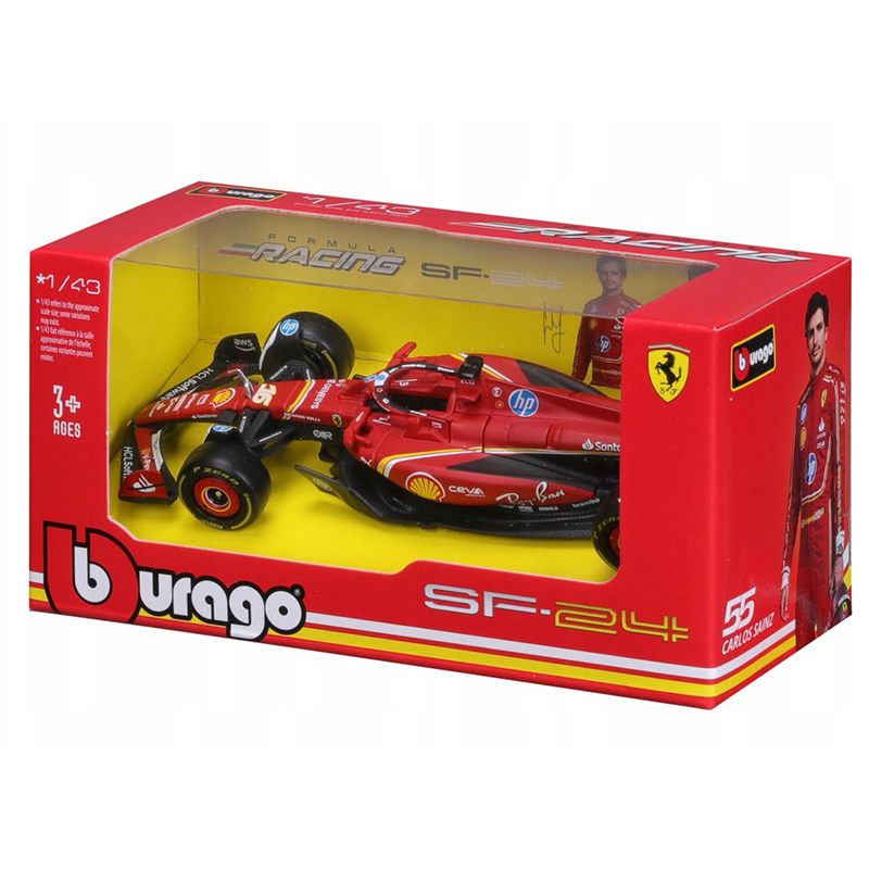 Burago Coche F1 Ferrari SF24 1:43 - Imagen 2