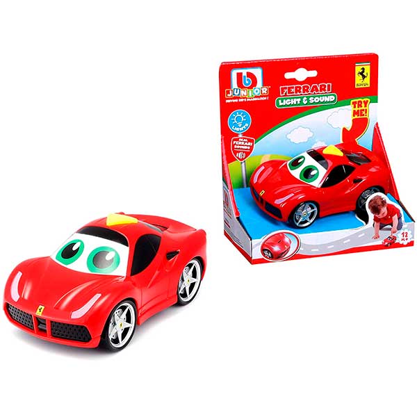 Coche Ferrari Junior Luz y Sonidos - Imagen 2
