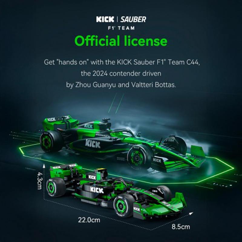 CaDA - Coche Formula 1 Kick Sauber 314p 1:24 - Imagen 2