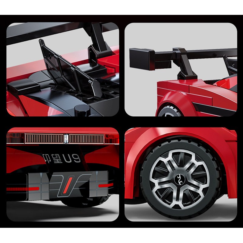 CaDA - Coche Yangwang U9 Supercar 291p 1:24 - Imagen 5