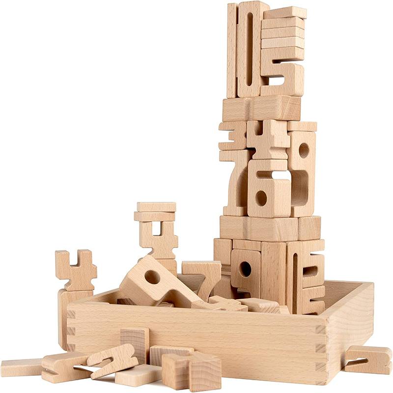 SumBlox Conjunto de Iniciação 38p em Madeira - Imagem 1