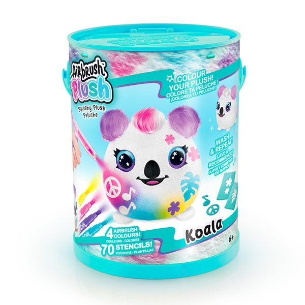 Cube Color Your Pet Airbrush Plush Style 4 Ever - Imagem 1