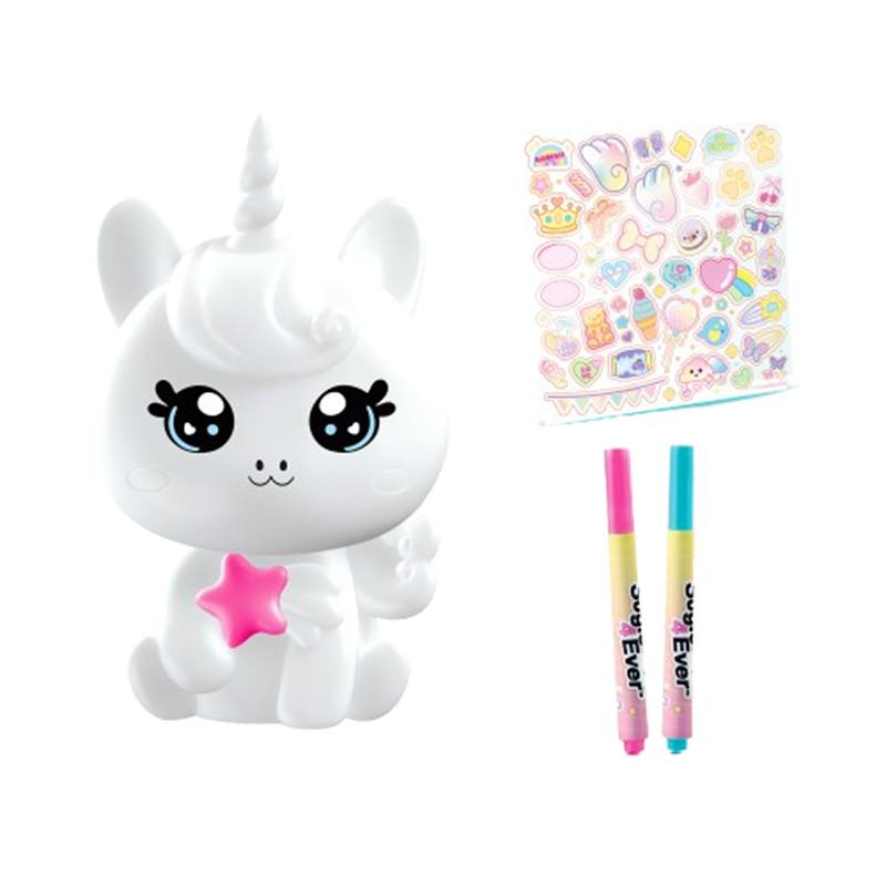 Style4Ever Unicornio DIY Kawaii con Luz - Imagen 1