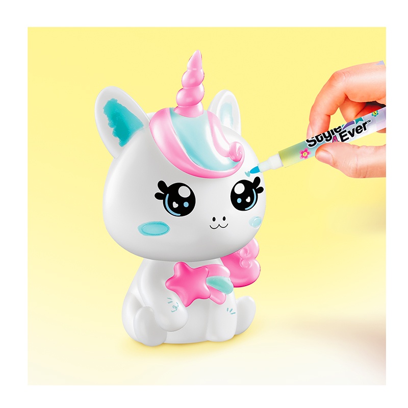 Style4Ever Unicornio DIY Kawaii con Luz - Imagen 2