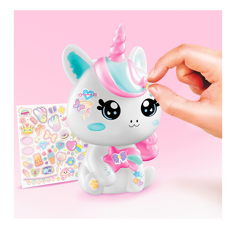 Style4Ever Unicornio DIY Kawaii con Luz - Imagen 3