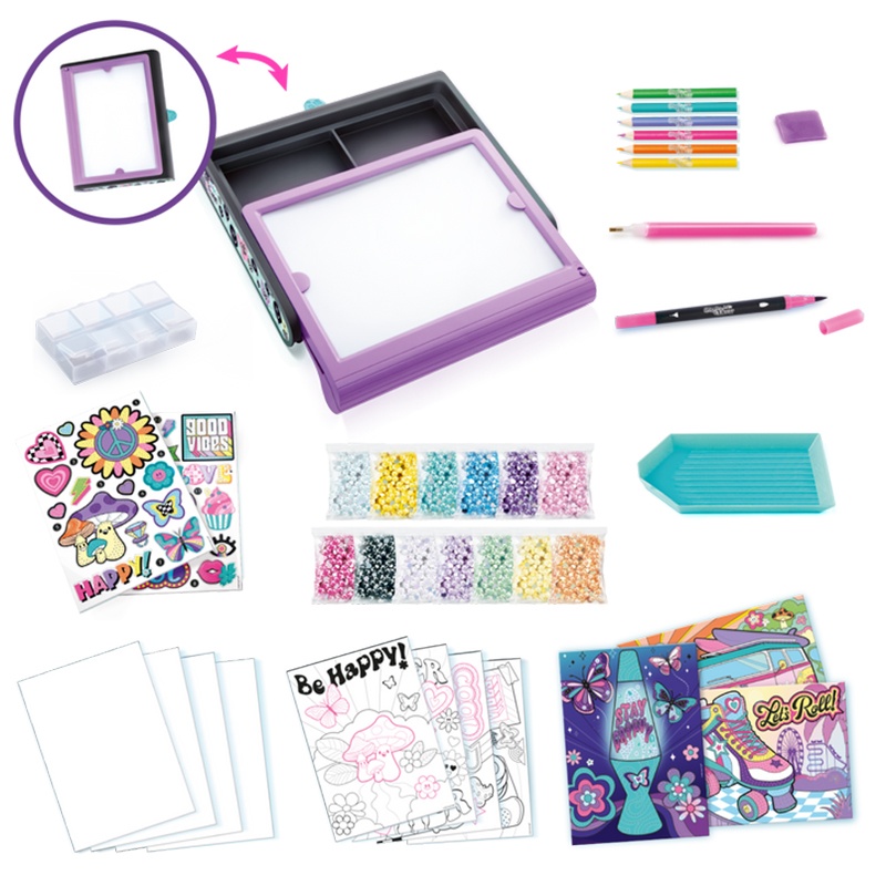 Style 4Ever Maletín de Arte con Diamantes y Luz LED - Imagen 4