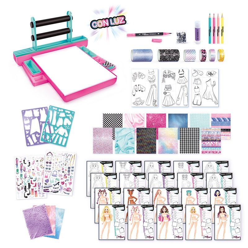 Style 4 Ever Fashion Designer Studio con Luz - Imagen 2