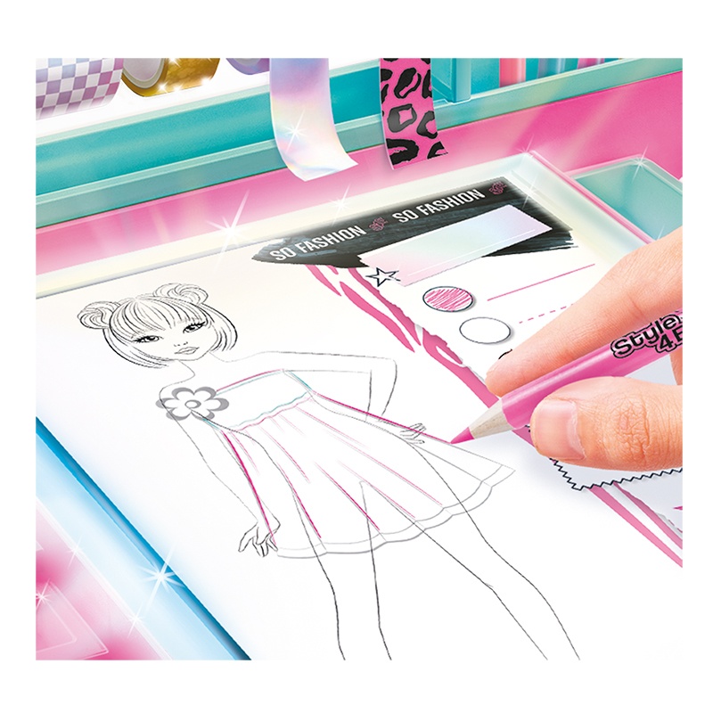 Style 4 Ever Fashion Designer Studio con Luz - Imagen 3