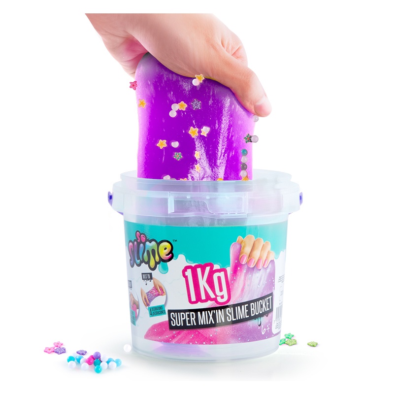 So Slime DIY Super Cubo de Slime com Decorações - Imagem 2