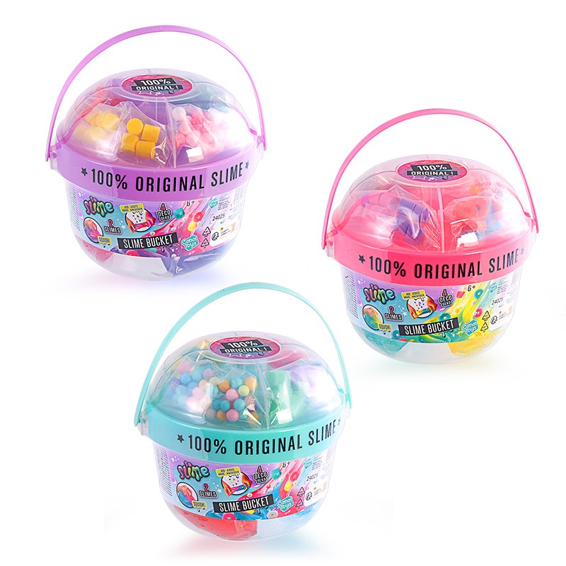 So Slime Bucket con Decoraciones