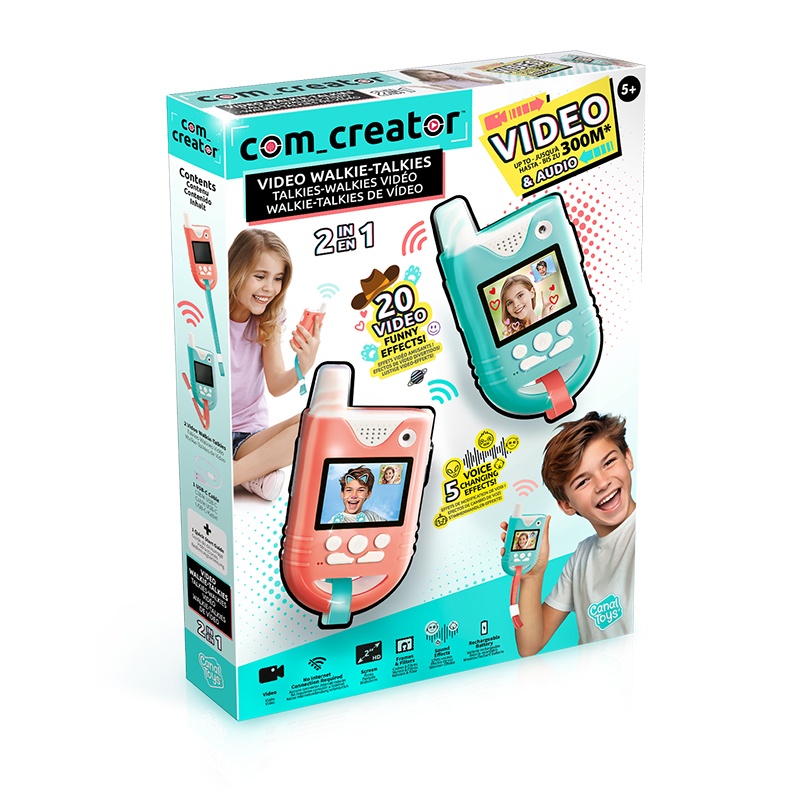 Com Creator Video Walkie Talkies
