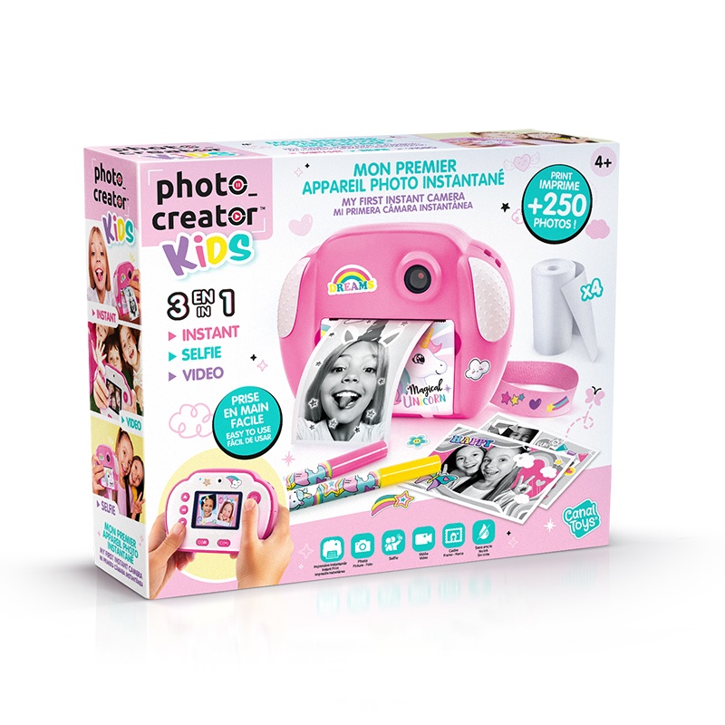 Photo Creator Primera Cámara Instantánea 3 en 1