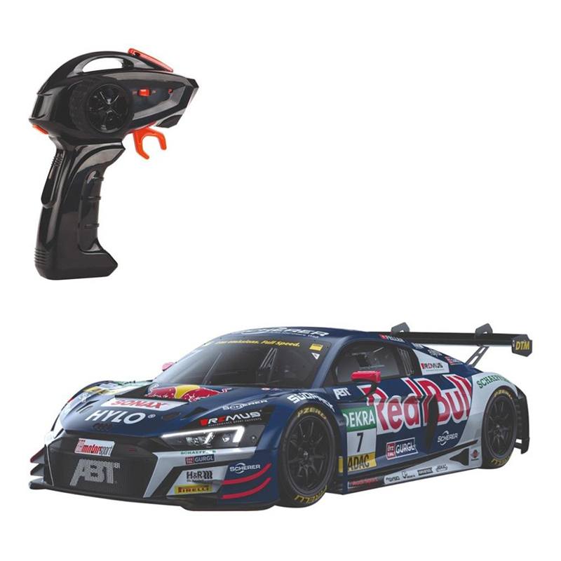 Corrida Carro RC Audi R8 GT3 LMS Evo II Red Bull 2.4Ghz 1:16