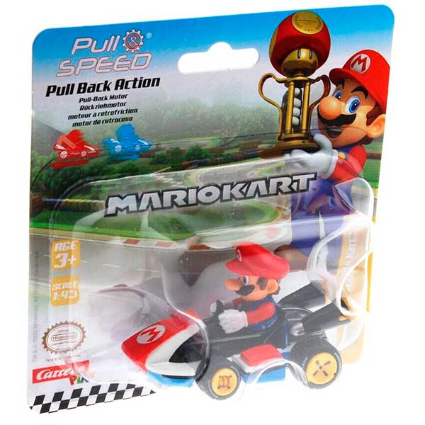 Cotxe PullSpeed Mario Kart 8 - Imatge 1
