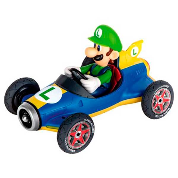 Cotxe PullSpeed Luigi Mario Kart - Imatge 1