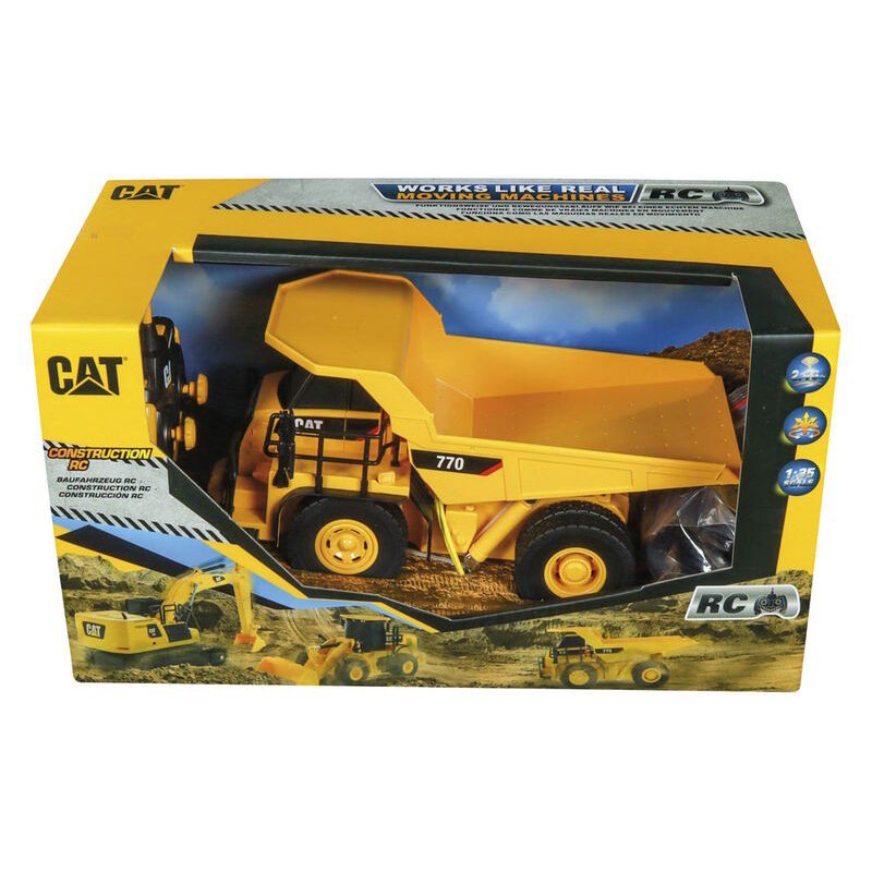 Camión RC Volquete minero CAT 770 2.4Ghz 1:35 - Imagen 1
