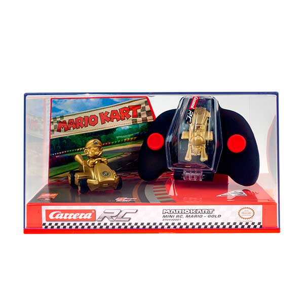 Mario Kart Mini Coche RC Mario Gold 2,4GHz - Imagen 4