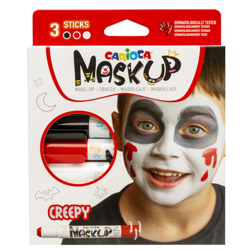 Carioca Caixa Maquilhagem Creepy 3 unidades