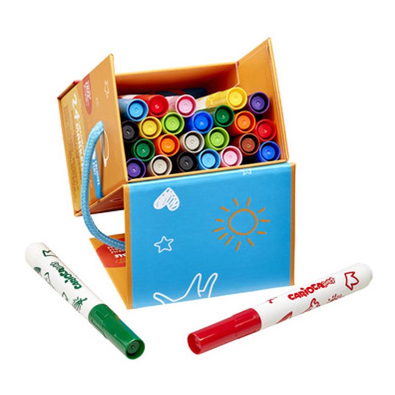 Carioca Caixa Baby Valorous Maker 24 Marcadores - Imagem 1