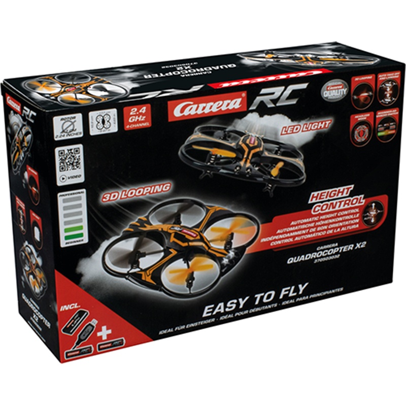 Carrera Drone Quadcopter X2 2.4GHz - Imagen 2