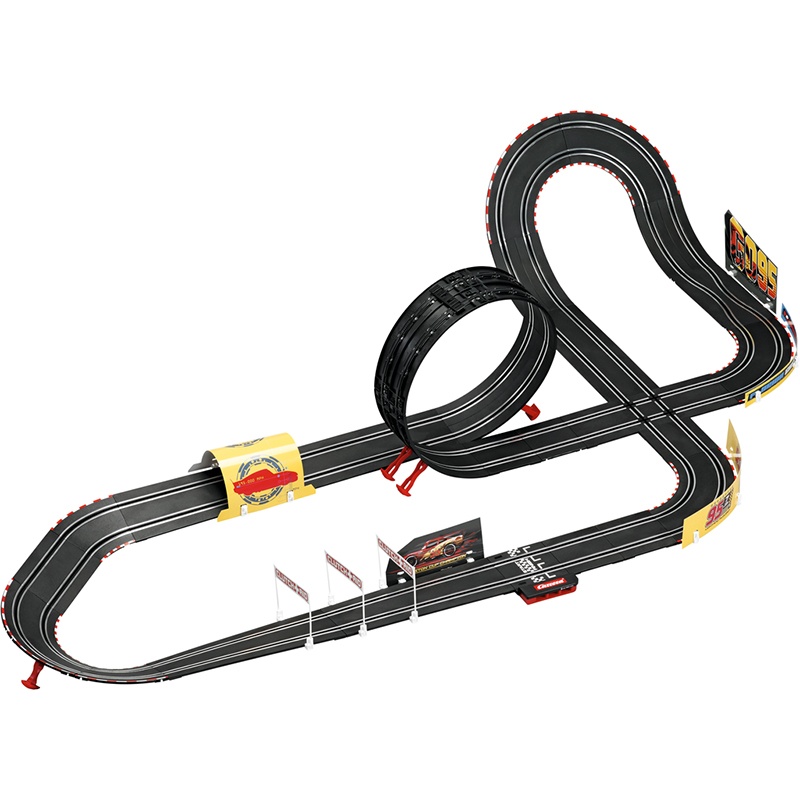 Carrera Go!!! Disney Pixar Cars Circuito Glow Racers - Imagem 2