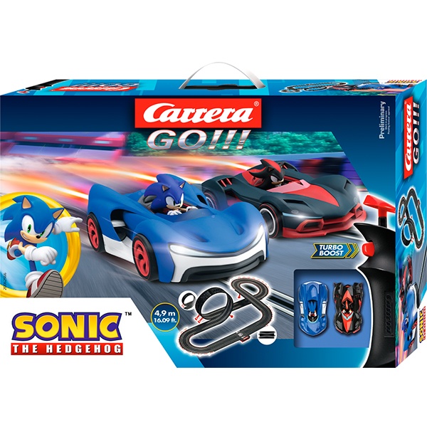 Carrera Go!!! Circuito Sonic The Hedgehog 4.9 1:43 - Imagem 1