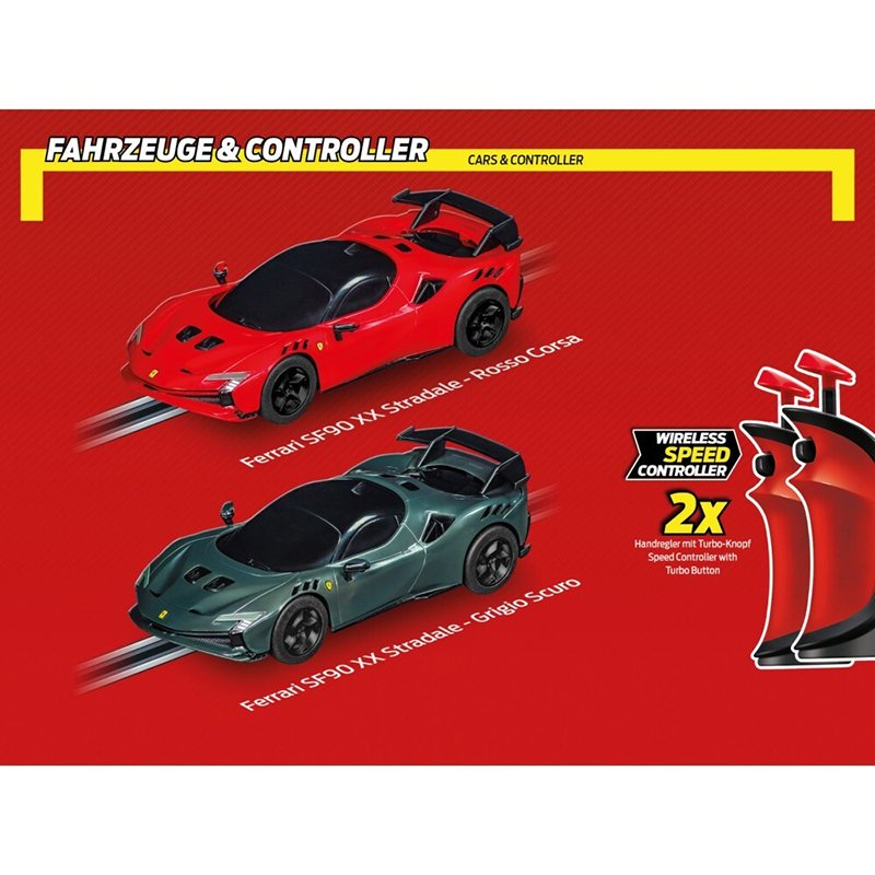 Carrera Go!!! Circuito Ferrari SF90XX Stradale - Imagem 6