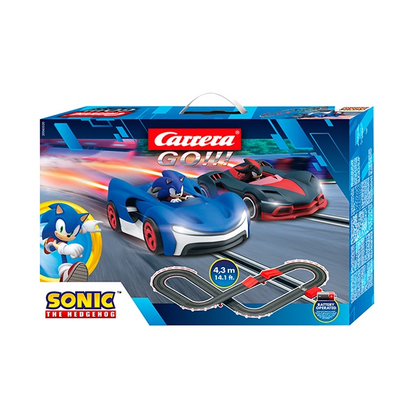Carrera Go!!! Circuito Sonic The Hedgehog Battery 1:43 - Imagen 1