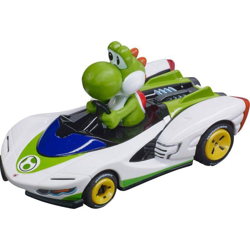 Carrera Go!!! Carro Mario Kart P-Wing Yoshi